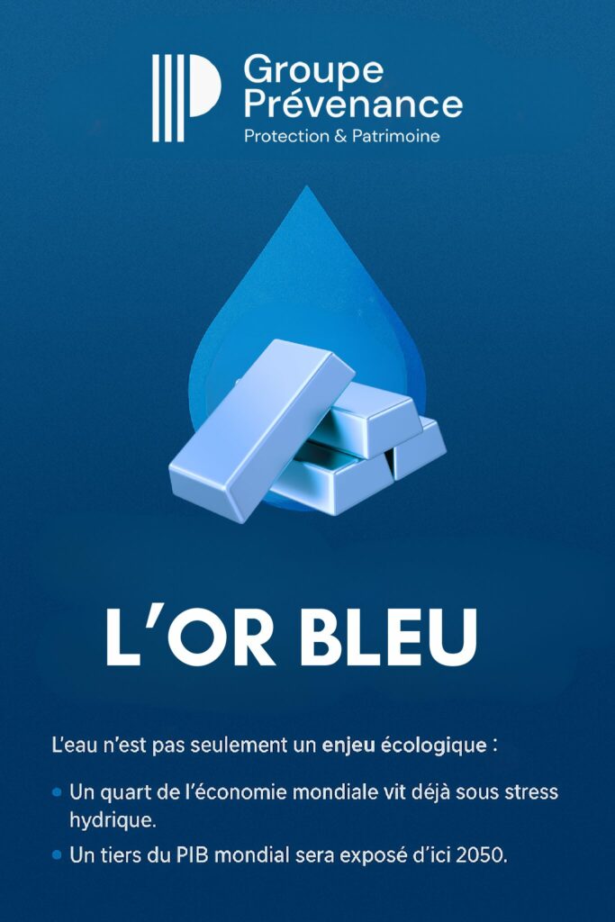 💧 L’Or bleu : pourquoi investir dans l’eau est l’enjeu patrimonial du XXIe siècle