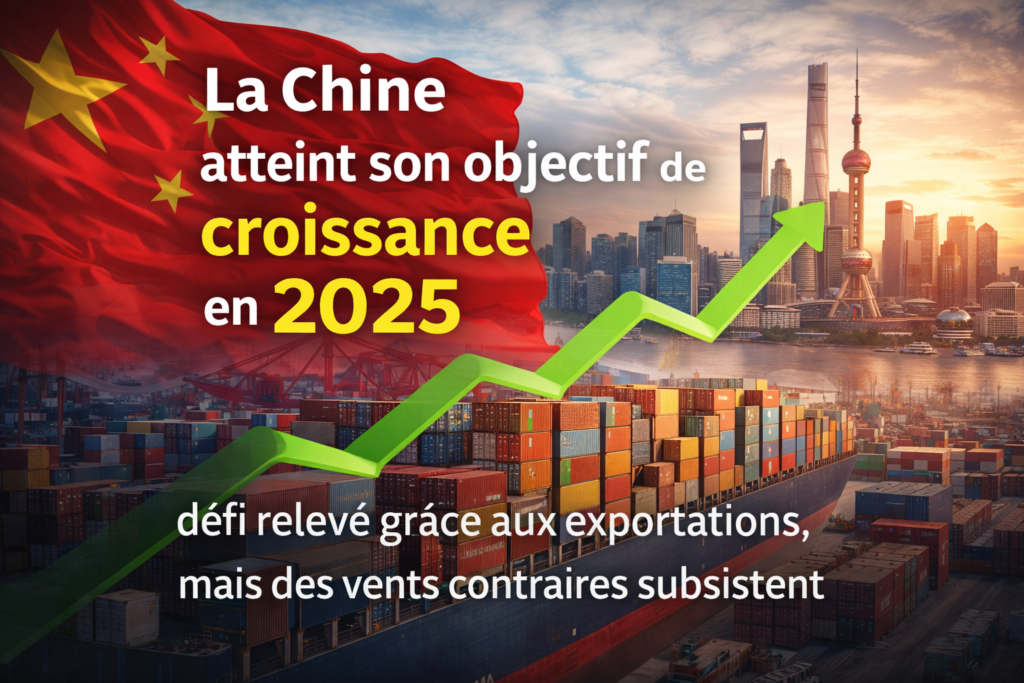 La Chine atteint son objectif de croissance en 2025, mais des défis subsistent